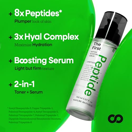 Peptide Boosting Serum for Face - Hydrating, Firming & Radiance, 150ml