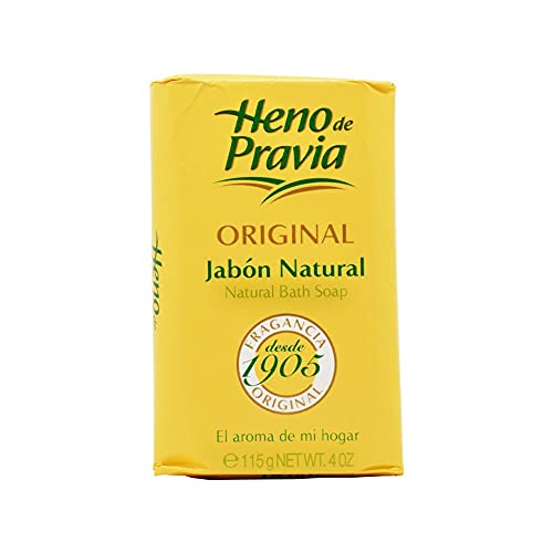 Heno de Pravia Natural Bath Soap - Fresh Hay Scent, Luxury Feel
