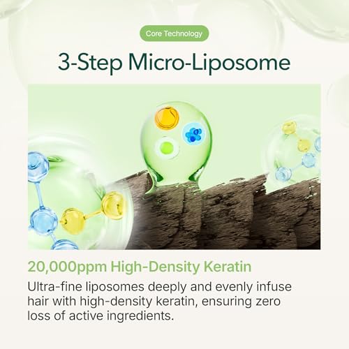 ViveLab Avocado PDRN Deep Repair Hair Mask - 72H Keratin Conditioning Treatment for Damaged Hair