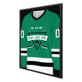 26x37 Inch Shadow Box Frame - Large Pine Jersey Display Case, Variation of 26.5x37 Non-Lockable