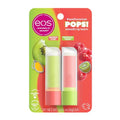 eos Flavorlab Pops! Lip Balm- Mango Kiwi & Tropical Twist, Limited-Edition, 0.14 oz, 2-Pack