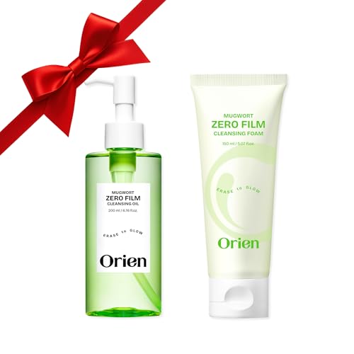 Double Cleanser Duo for Facial Cleansing : Mugwort Zero Film Cleansing Oil & Foam Korean skincare