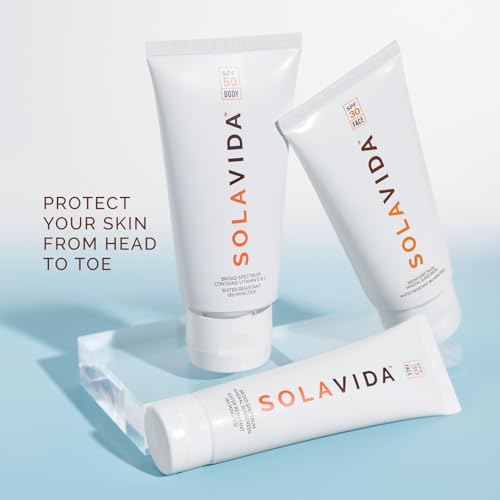 Solavida Mineral SPF 30 Broad Spectrum Sunscreen for Face & Skin Care