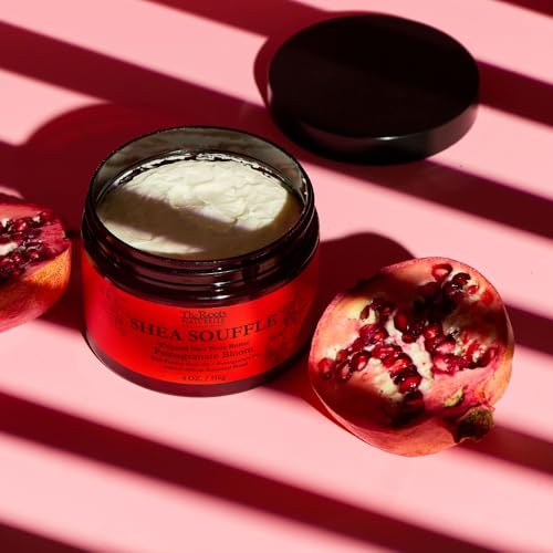 The Roots Naturelle Whipped Shea Butter Souffle Shea Body Butter Pomegranate Bloom 8 oz