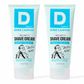 Men's Shaving Cream with Aloe Vera Shea Butter & Macadamia Oil - 6 oz 2 Pack