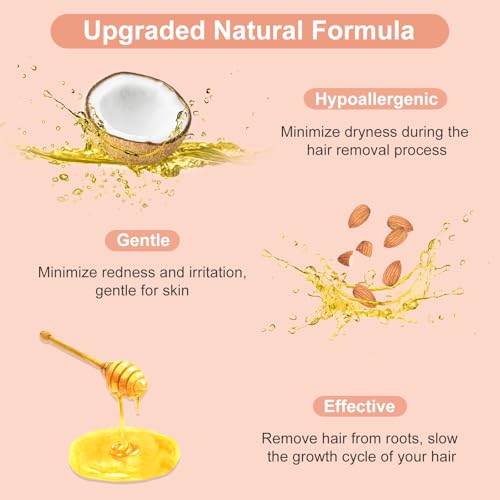 Yovanpur Chamomile-Blue Wax Beads for Sensitive Skin 2.5lb Hard Wax for Hair Removal