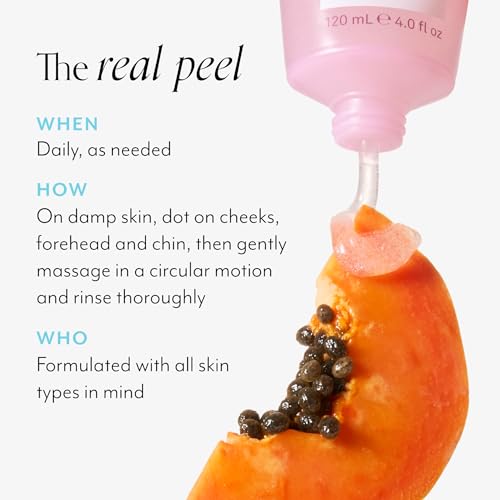 Bliss Jelly Glow Peel Gentle Non-Abrasive Exfoliator with Fruit Enzymes 4 Oz Pack of 2