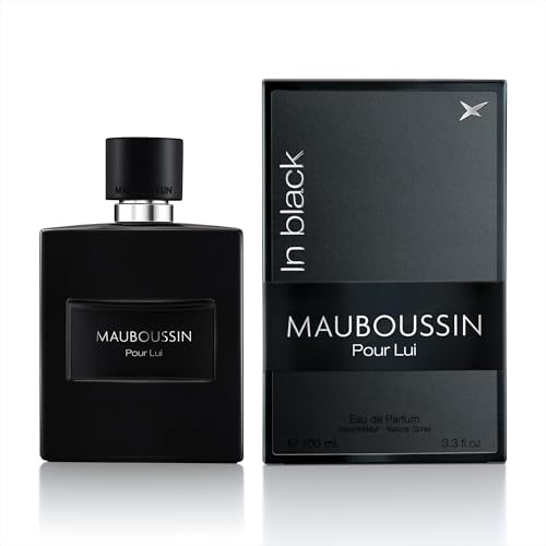 Mauboussin Pour Lui Black Men's Eau de Parfum 100ml Woody Oriental Fragrance