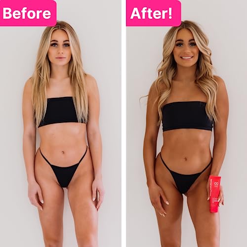 Self Tanner Dark - Natural-Looking Sunless Tan Lotion with Coconut Scent