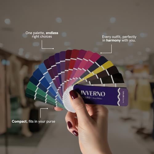 Deep Autumn Color Analysis Fan – 90 Colors, 18 Combos & Style Guide - Variation of Deep Autumn