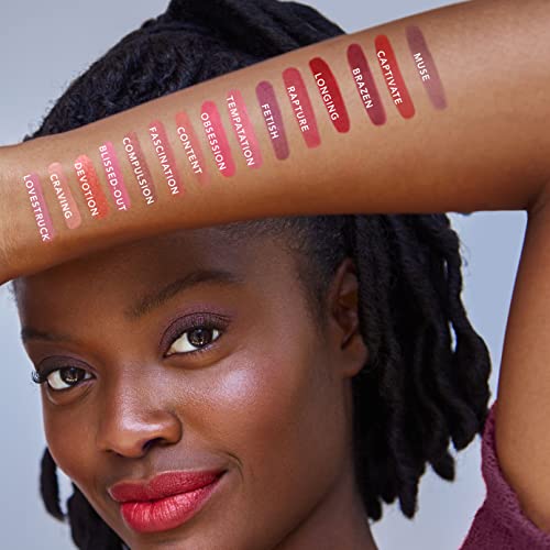 Jane Iredale Beyond Matte Lip Fixation Lip Stain - Fascination - Long-Lasting Vegan Lipstick