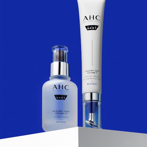AHC Hyaluro-Deep Volume 5 Eye Cream - Hydrating Anti-Aging Skincare, 1.01 oz