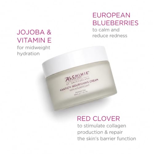 Alchimie Forever Kantic+ Nourishing Face Cream with Jojoba & Blueberries 1.7oz
