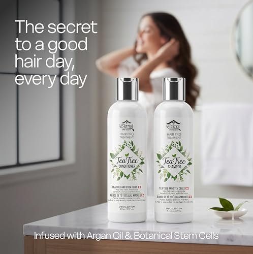 Hair Care Set with Tea Tree, Argan Oil & Keratin – Scalp & Hydration Duo