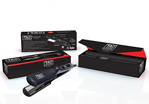 Nano Titanium Hair Straightener with Digital Controls & Ion Generator