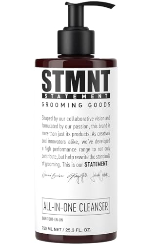 All-In-One Daily Facial & Body Cleanser with Activated Charcoal & Menthol - 25.3 oz