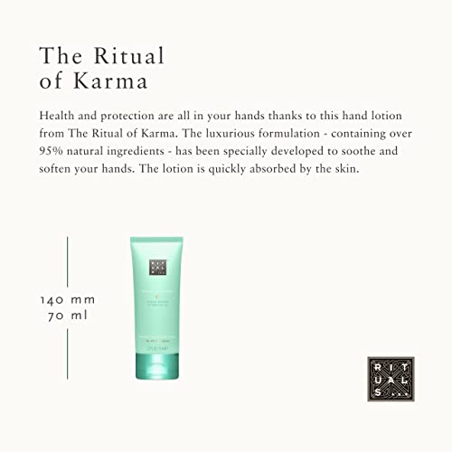 RITUALS Karma Hand Lotion - Nourishing Lotion with Holy Lotus & White Tea - 2.4 Fl Oz