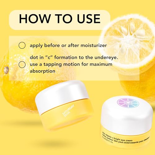 Brightening Under Eye Cream with Vitamin C & Caffeine - 15ml