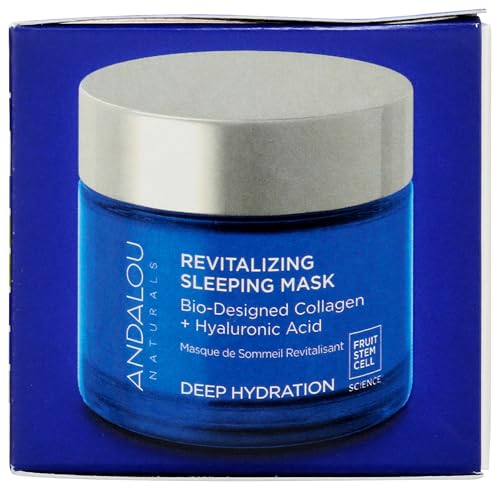 Rose Deep Hydration Sleeping Mask - 1.7 Fl Oz Night Face Mask with Bio-Designed Collagen