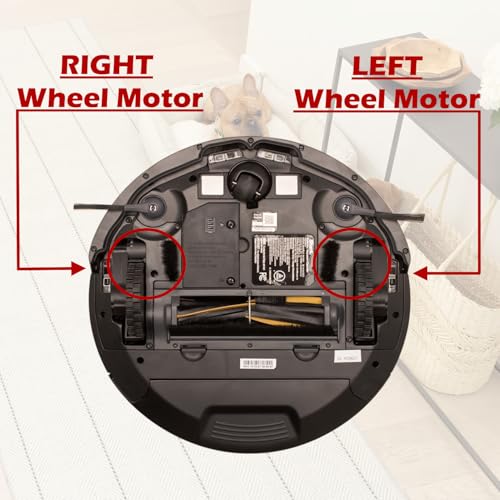 Replacement Left Wheel & Motor Assembly for Shark IQ Robot Vacuum Models