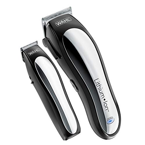 Wahl Lithium Pro Cordless Haircut Kit with Case - 23 Pieces, Rechargeable Clippers