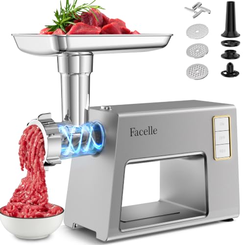 Electric Meat Grinder with Sausage Stuffer and Kubbe Maker 2000W