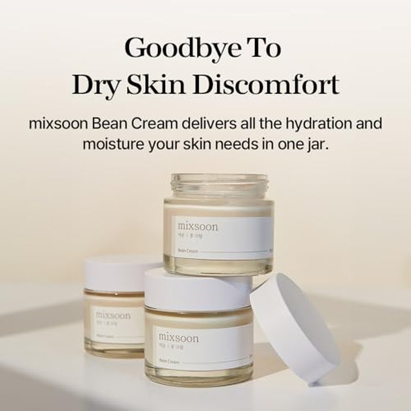 mixsoon Bean Cream 1.69 fl.oz / 50ml Bean Eye Cream 0.67 fl oz / 20ml