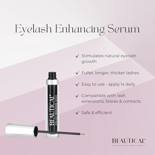 Eyelash Serum ? Lash Enhancing & Conditioning Formula with Botanical Ingredients for the Appearance of Fuller, Shinier & Healthier-Looking Lashes ? Nourishing Lash Care, 3ml