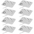 8-Piece Makeup Mixing Palette Set with Stainless Steel Spatulas & Holder