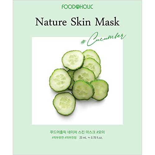 [ Nature Skin ] 100 Combo Pack Face Sheet Mask, Nude Sheet with Release Paper, Premium Quality Korean Facial Sheet Mask (10 x 10 Types