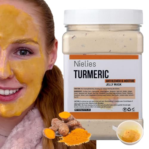 Lavender Turmeric Jelly Mask, Facial Skin Care- Collagen Face Mask For Instant Hydration