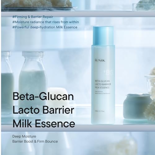 IUNIK Beta-Glucan Barrier Milky Toner Essence 6.7 Fl Oz Deep Hydration