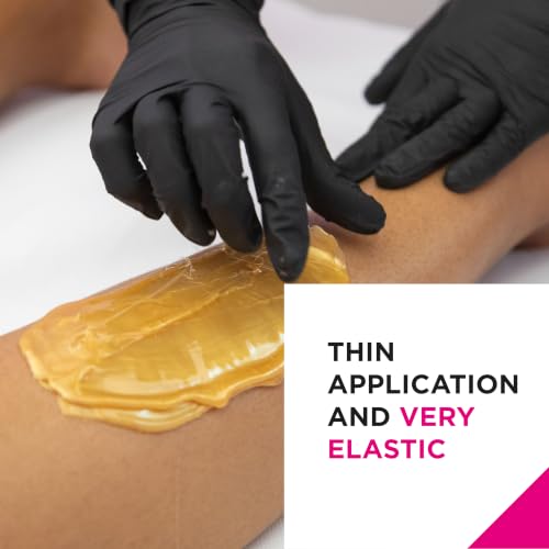 Professional Hard Wax Can for Hair Removal - 14 oz, Gold Flex, Suitable for Face & Body