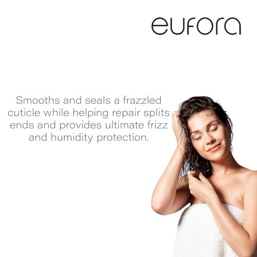 Eufora Smoothing Frizz Control Conditioner 9.5 Oz - Hydrating Hair Care for Frizzy Hair