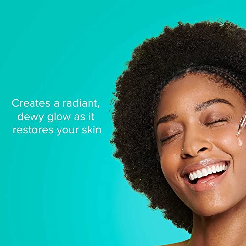 Probiotic Hydrating Face Serum - Natural Plant-Based Skin Balancer with Hyaluronic Acid, 1 Fl Oz