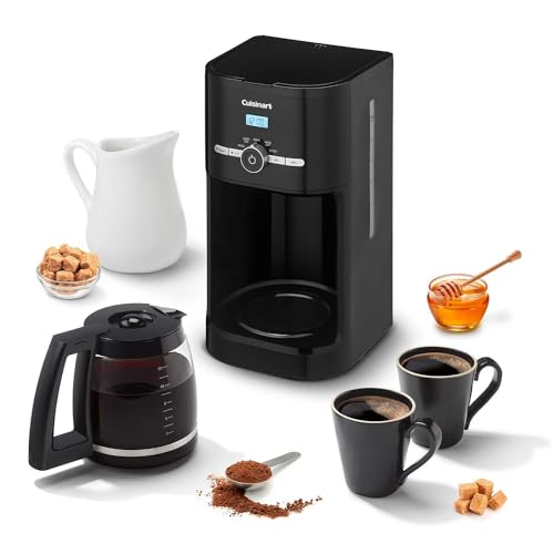 Cuisinart Classic 12-Cup Programmable Coffee Maker Black DCC-1120BKNAS