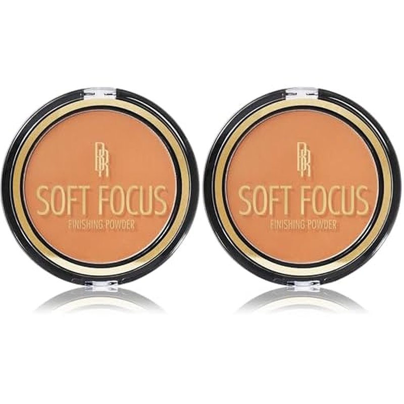 Black Radiance True Complexion Soft Focus Finishing Powder, Creamy Bronze Finish, 0.46 Ounce (Pack of 2)