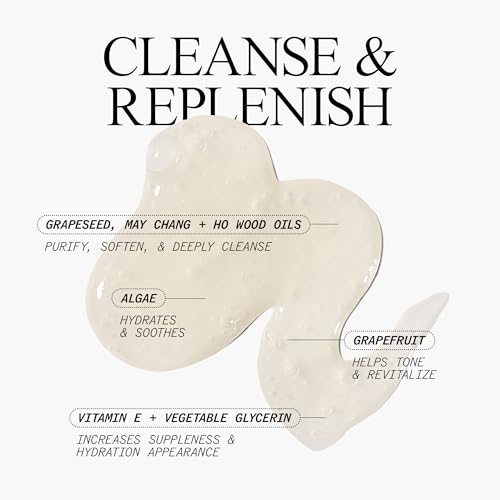 Juice Beauty Stem Cellular Face Cleanser - 2-in-1 Gentle Face Wash & Makeup Remover, Vegan & Organic, 4.5 fl oz