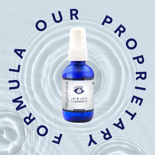 Lid and Lash Cleanser ? 2oz Glass Bottle ? Pure Hypochlorous Acid Spray for Soothing Dry Eye Irritation ? Daily Eyelid & Lash Cleanser?