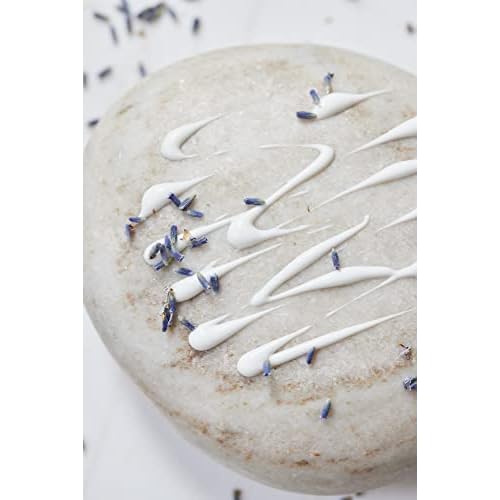 Bleu Lavande ? Natural Lavender Hand Cream ? Made with Certified Premium & 100% Pure True Lavender Essential Oil ? Non-greasy ? Soothing, Cruelty-free and Vegan ? No Artificial Fragrances - 8.4 Fl Oz