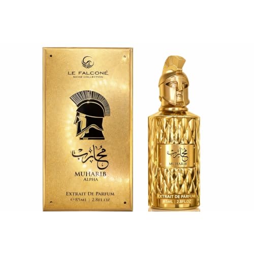 Le Falcone Muharib Alpha Men's Eau de Parfum 2.8oz / 90ml - Long-Lasting Fragrance