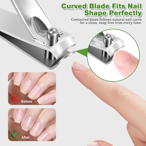 Nail Clippers Bulk 120 Pcs for Homeless Men Women, Individually