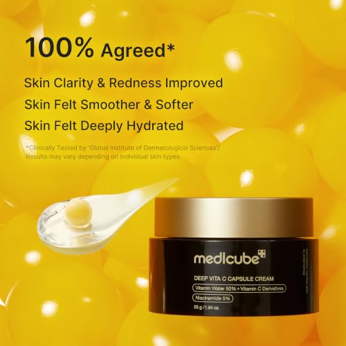 Medicube Glow Boosting Duo with Vitamin C Toner Pads & Capsule Cream