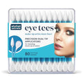Cotton Swabs for Makeup & Precision Cleaning - Double-Sided Applicators, 80 Count (6 Pack)