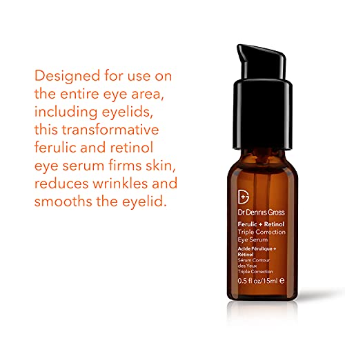 Eye Serum for Wrinkles & Skin Firming - Ferulic + Retinol, 0.5 fl oz