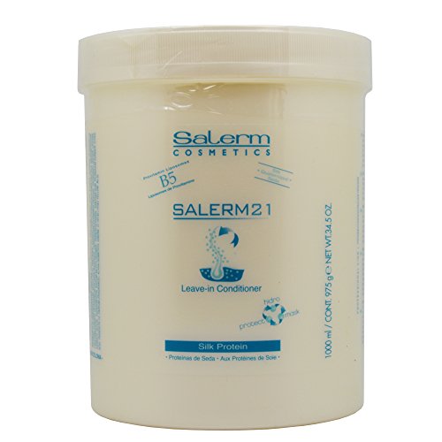 Salerm 21 Leave-In Conditioner with Silk Proteins & B5 - Large 34.5 oz Tub