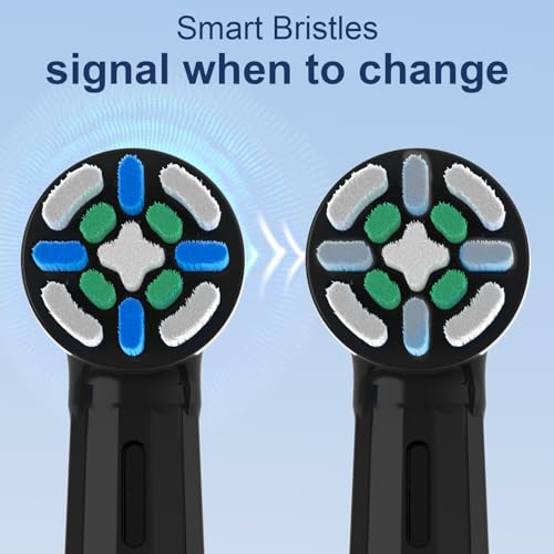 10 Pack Replacement Toothbrush Heads for Oral B iO Series - Medium Bristle Electric Toothbrush Compatible