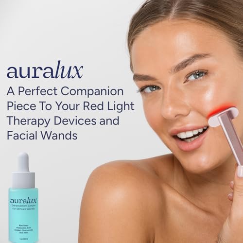 Red Light Therapy Serum (2 pcs) & Conductive Gel (1 pc) Bundle, Hydrating & Firming Duo for Microcurrent & Facial Devices, Enhances Conductivity, Locks in Moisture, Boosts Skincare Results