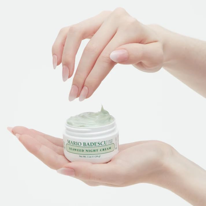 Seaweed Night Cream for Combination Skin – Oil-Free Anti-Aging Moisturizer