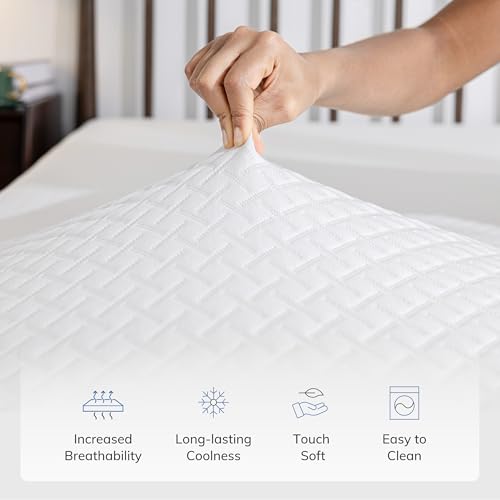 SynthoSpace Twin Memory Foam Mattress 5 Inch Green Tea Infused - White Twin Bed